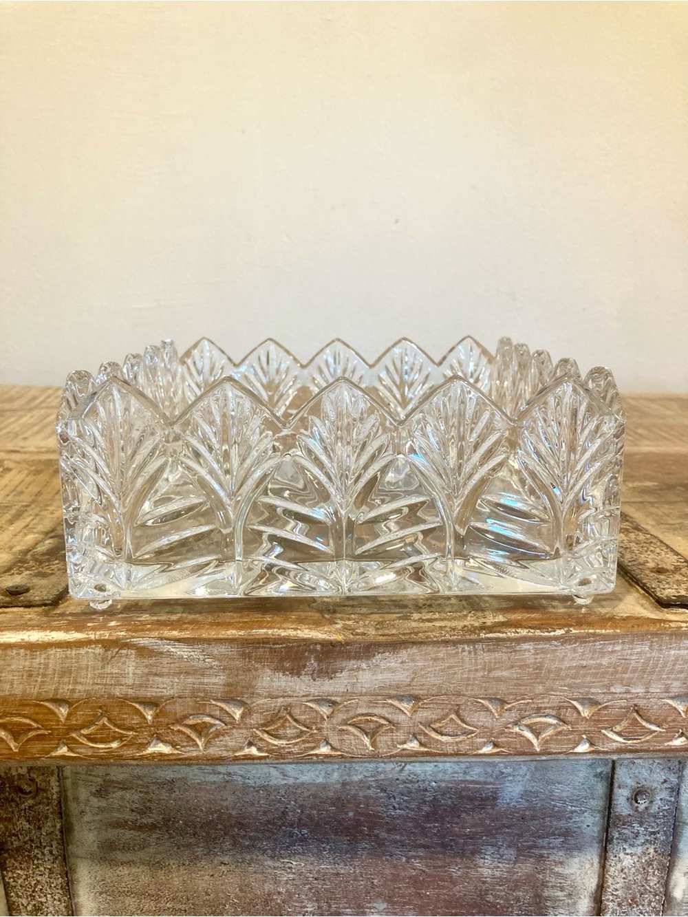 Crystal Napkin Holder Fifth Avenue
